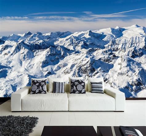 The Alps Wall Mural Europes Alps Mountain By Fromeuwithlove