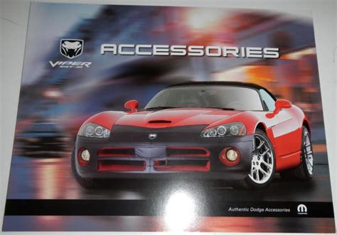 Purchase Authentic Dodge Accessories Viper Srt 10 Brochure In Clawson
