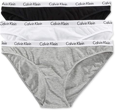 calvin klein underwear women s carousel 3 pack panties multi x small amazon ca clothing