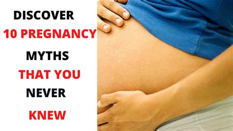 Discover 10 Pregnancy Myths That You Never Knew Youtube