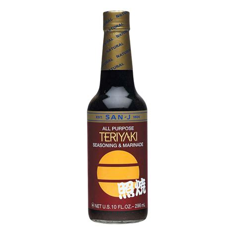 San J Teriyaki Sauce 10 Oz Bottle Nassau Candy