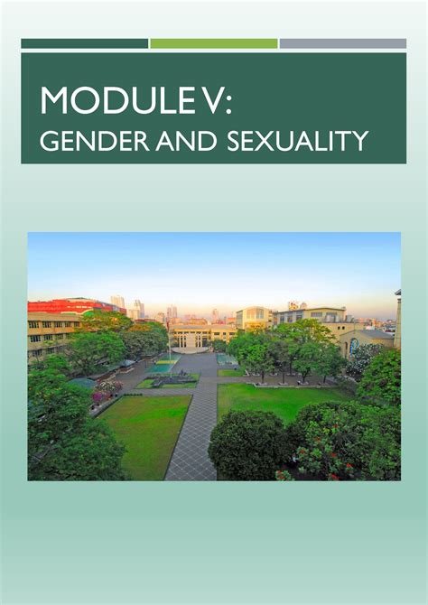 module 5 gender and the sex module v gender and sexuality module v gender and sexuality