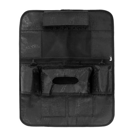 1pc Car Storage Bag Box Back Seat Multi Pocket Organizer Backseat