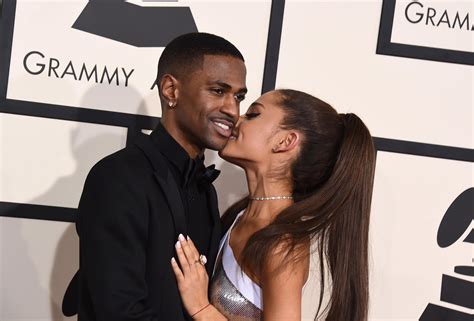 Ariana Grande And Big Sean Get Caught Kissing And Her Reaction Is Priceless