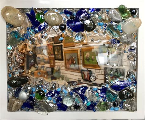 Private Party Make A Framed Crushed Glass Resin Art Project With