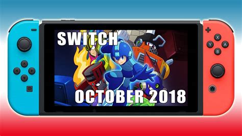 Nintendo Switch New Releases October 2018 Handheld Players