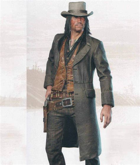 @0:00 normal outfits @09:46 undead nightmare outfits featuring john @12:15 undead hunter. Red Dead Redemption 2 John Marston Coat - Jackets Creator
