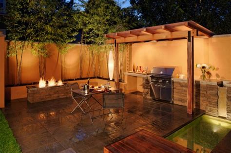 What are the benefits of backyard patios? 37 Ideas How to Make Modern and Functional Grill Zone for ...