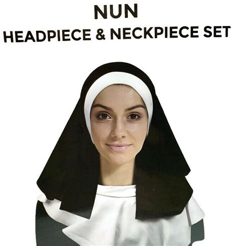 Nunheadpiece And Neckpiece Set Kit Collar Saints Sinners Church Sister Party