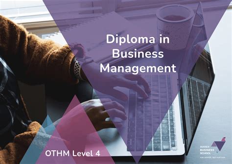 Othm Level 4 Diploma Business Management • Sussex Business School