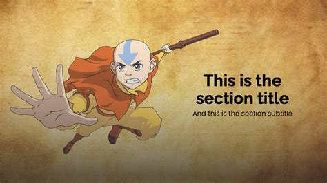 Avatar The Last Airbender Powerpoint Template Preview3 Prezentr