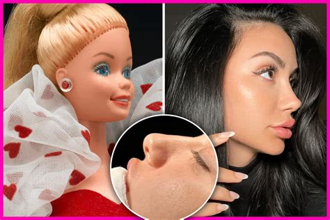 Barbie Nose Trend Is Viral On Tiktok Amid Barbiecore Craze Breaking News