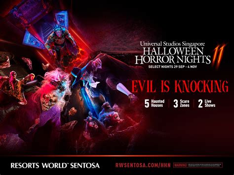 [1% OFF] Universal Studios Singapore™ Halloween Horror Nights™ Ticket