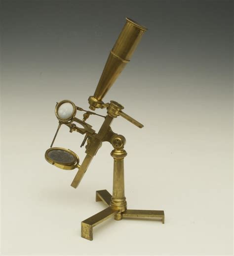 Compound Microscope English Circa 1820 Bada