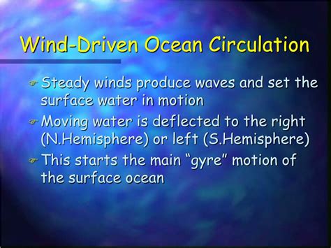 Ppt Ocean Surface Circulation Powerpoint Presentation Free Download