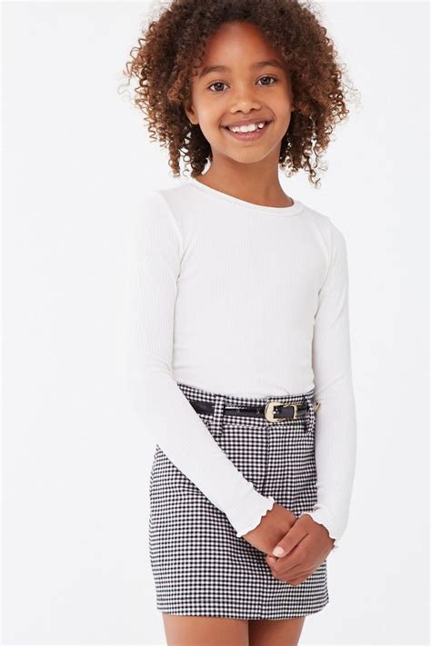 Girls Ribbed Top Kids Forever 21 Cute Outfits For Kids Kids