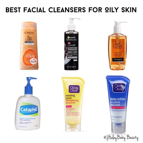 Best Facial Cleansers For Oily Skin Skincare Tips • Clean Your Phone