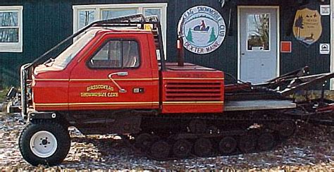 Snowmobile Trail Groomer Asv Trac Truck Model 2800