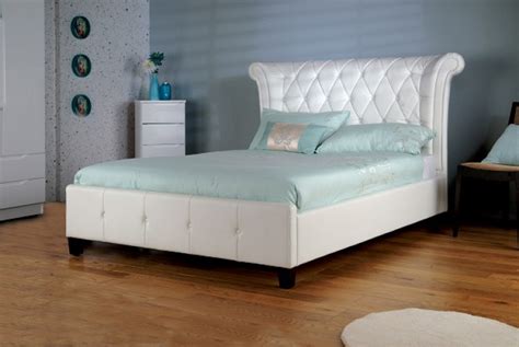 Maybe you would like to learn more about one of these? Limelight Epsilon 5ft Kingsize White Faux Leather Bed ...