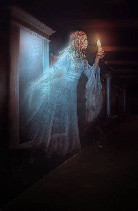 Ghostly Girl Foto Fantasy Dark Fantasy Art Fantasy World Dark Art