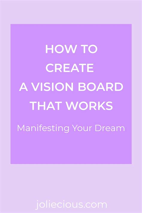 Bullet Journal Printables Creating A Vision Board Dream Board Easy
