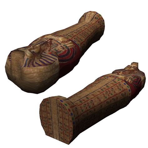 egyptian sarcophagus 3d model