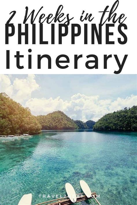 The Perfect Philippines Itinerary 2 Weeks Philippines Travel