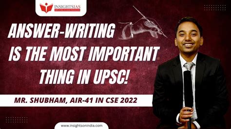 Answer Writing Is The Most Important Thing In Upsc Cse Optional