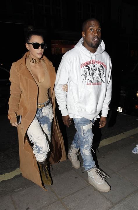 When Kim Stepped Out In A Daring Denim Look — Complete With A Sex