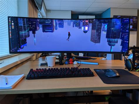 Convinced My Boss To Get Me A 329 Monitor Rultrawidemasterrace