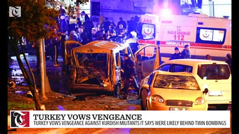 Turkey Vows Vengeance As Funerals Held For Blast Victims Youtube