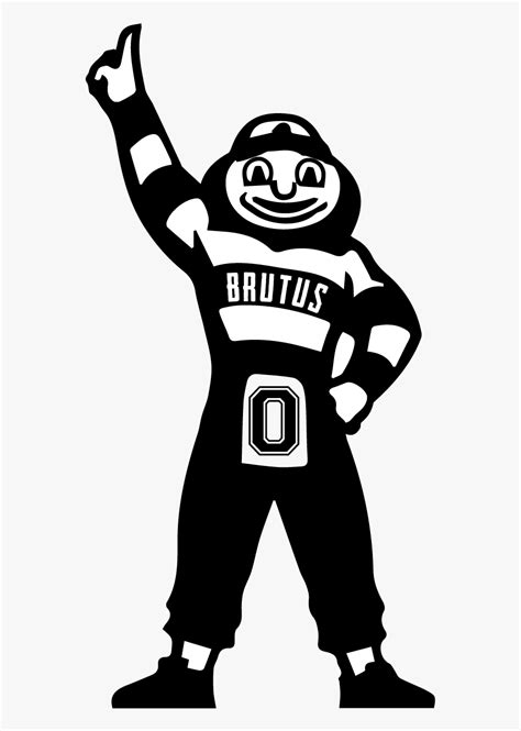 Drawing Brutus The Buckeye Clip Art Library