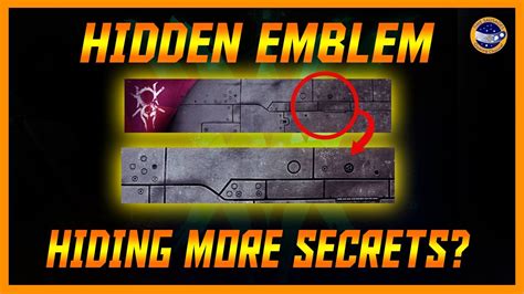 Destiny 2 Hidden Emblem In Twab Hiding Another Secret Youtube