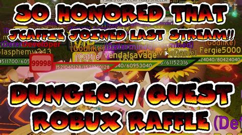 🌎 Dungeon Quest 🌎 Roblox 🌎 Robux Giveaway 🌎 Youtube