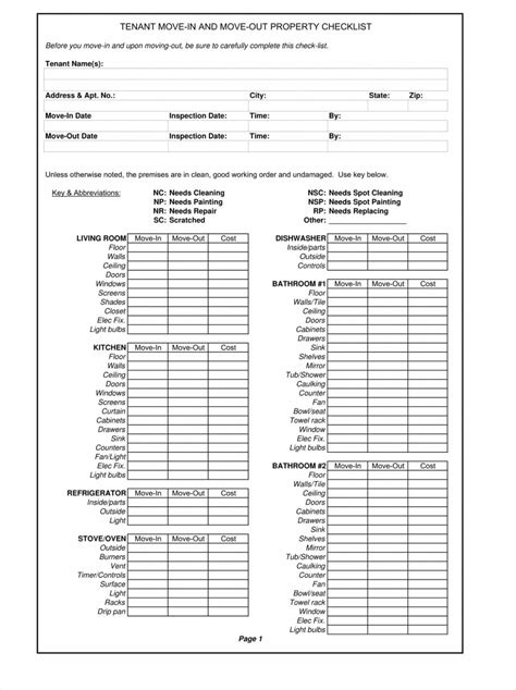 Editable 11 Rental Checklist Examples Pdf Examples Rental Inspection