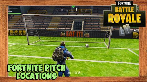 Fortnite All Soccer Pitch Locations Season 4 Week 7 Challenge Score 5