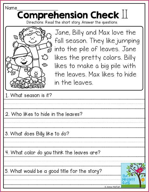 4th Grade Reading Comprehension Worksheets Multiple Choice Db Excelcom