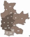 Stadtteile Cottbus | Ortsteile-Liste - PLZ - Stadtplan-Karte