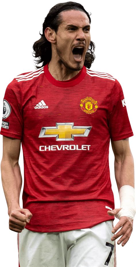 Edinson Cavani Manchester United Football Render Footyrenders