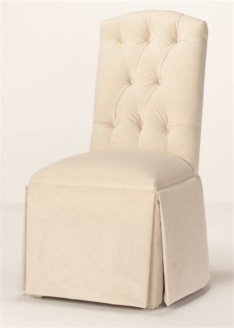 Here, you can find stylish parsons chairs that cost less than you thought possible. Pearce Diamond Tufted Skirted Side Chair in 2020 | Parsons ...