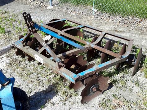 Ibid Lot 9171 Ford 3 Point Hitch Disc Plow