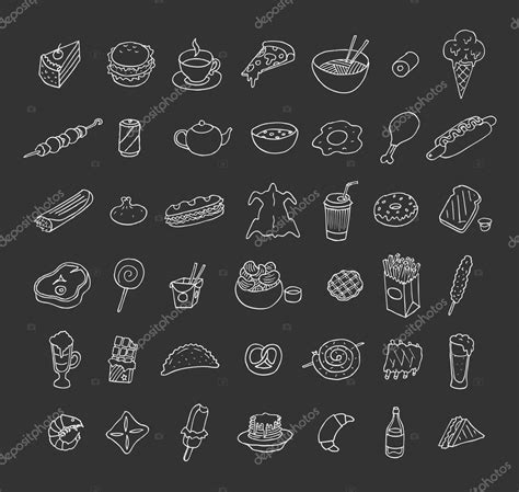 Icons About Food And Drink — Stock Vector © Wins86 95501826