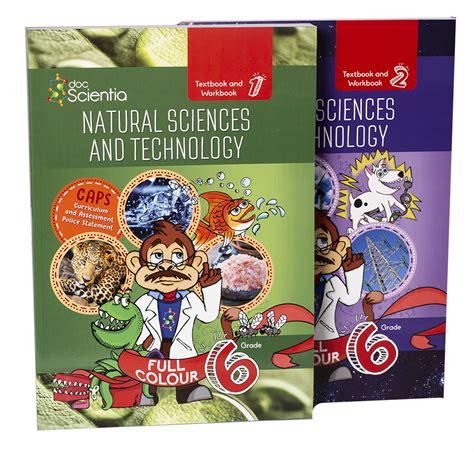 Bundle Gr 6 Natural Sciences And Technology Book 1 And Book 2 Full