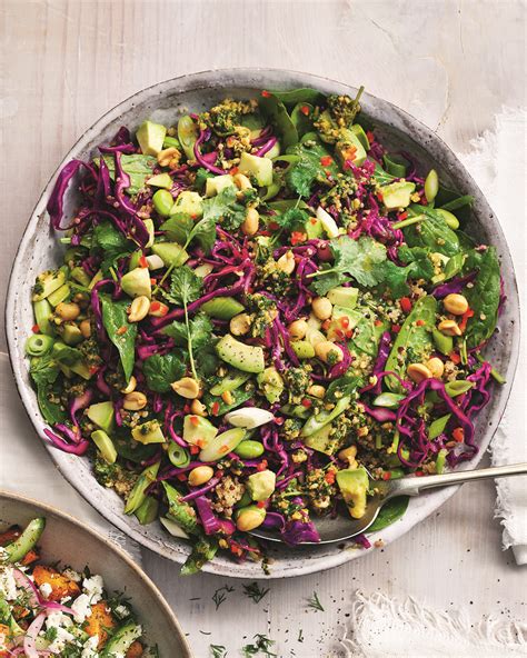 Quinoa And Avocado Salad With Peanut Pesto Delicious Magazine