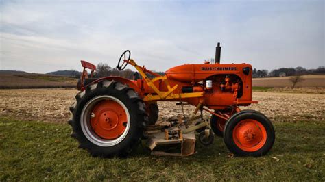 Allis Chalmers B With Woods Mower At Davenport 2020 As F40 Mecum Auctions