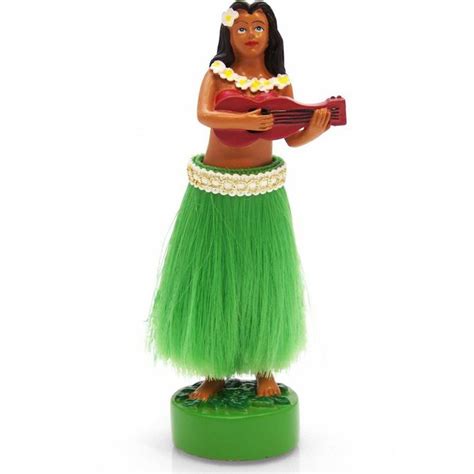 Dynamic Distributions Llc Dancing Hawaiian Grass Skirt Hula Girl Doll