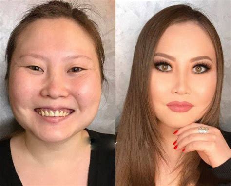 Amazing Makeup Transformations Before After