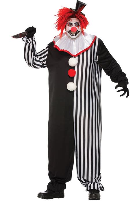 Forum Mens Evil Clown Costume Multi Xlarge Men Costumes Halloween