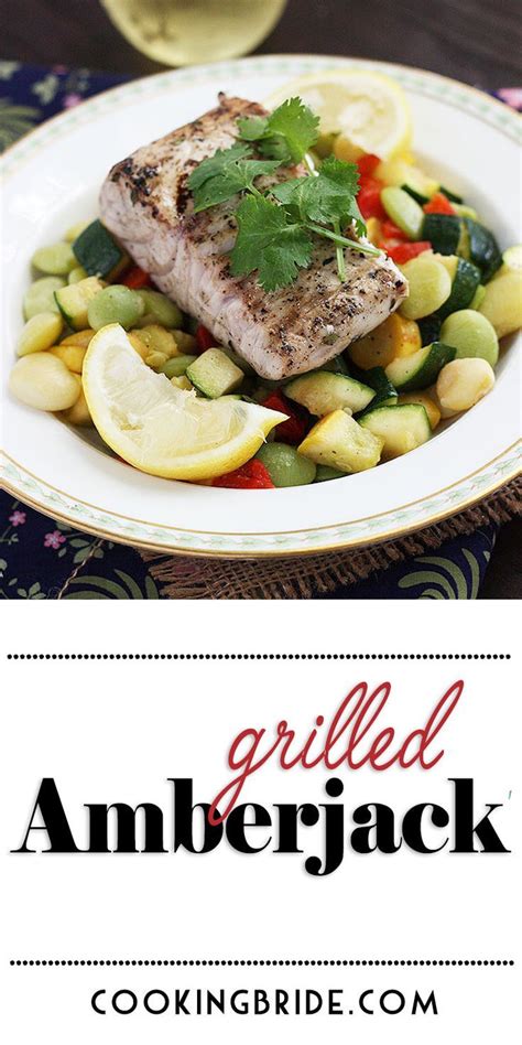 Grilled Amberjack Recipe With Images Amberjack
