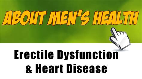 Can Erectile Dysfunction Be A Sign Of Heart Disease Youtube